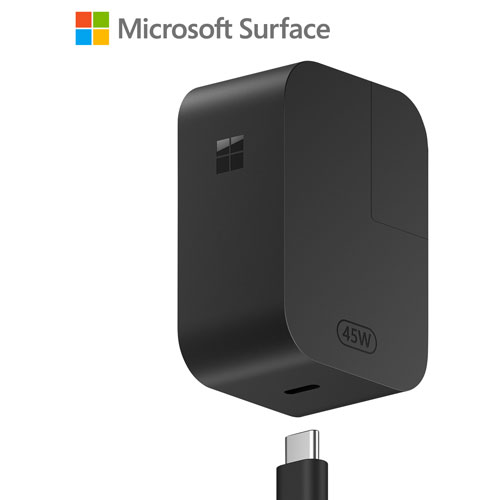 Chargeur mural USB-C de 45 W pour Surface de Microsoft