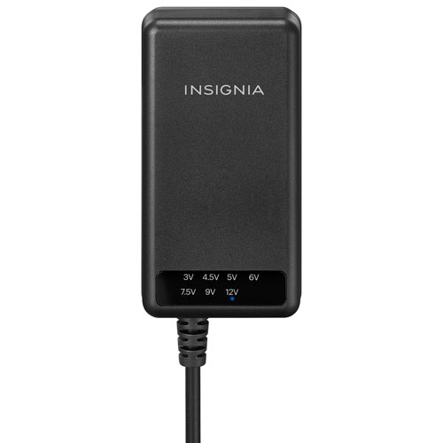Adaptateur c.a. universel 22,5 W d'Insignia avec 7 embouts et USB-A