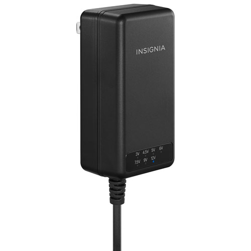 Adaptateur c.a. universel 22,5 W d'Insignia avec 7 embouts et USB-A