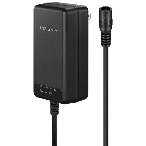 Adaptateur c.a. universel 22,5 W d'Insignia avec 7 embouts et USB-A