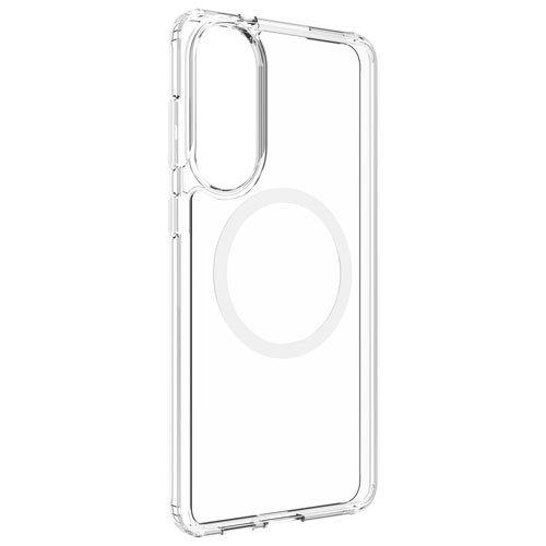 Étui rigide ajusté Qi2 Iceland Pro de dbramante1928 pour Galaxy S25 Edge - Transparent
