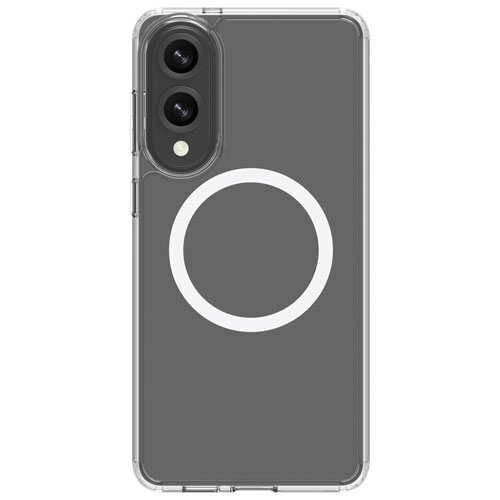 Étui rigide ajusté Qi2 Iceland Pro de dbramante1928 pour Galaxy S25 Edge - Transparent