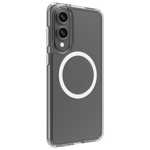 Étui rigide ajusté Qi2 Iceland Pro de dbramante1928 pour Galaxy S25 Edge - Transparent