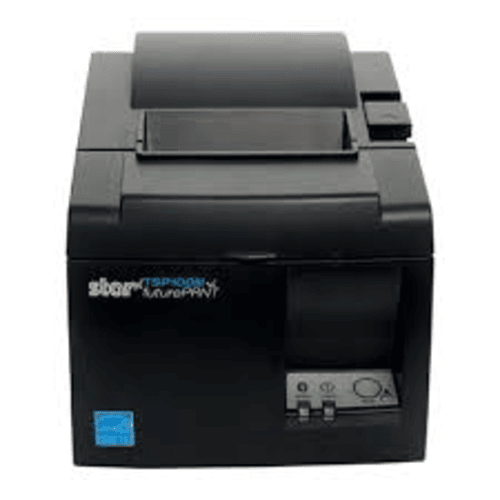 REFURBISHED GOOD Star Micronics TSP143IIIL GRY LAN Thermal Receipt Printer – Gray – Includes Box
