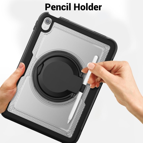 XCRS Heavy Duty Shockproof Cover with Rotating Stand Handle Grip Case for iPad 10.9 inch 10th Gen 11th Gen