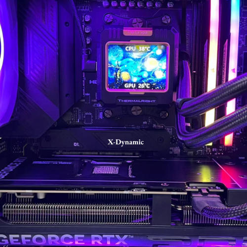 X-Dynamic Gaming PC GeForce RTX 5070-Liquid Cooling- AMD Ryzen7 9700X 8-Core /32GB DDR5 / M.2 1TB SSD/ 850w 80+ Gold PSU/ Win11 PRO - AI & VR Ready