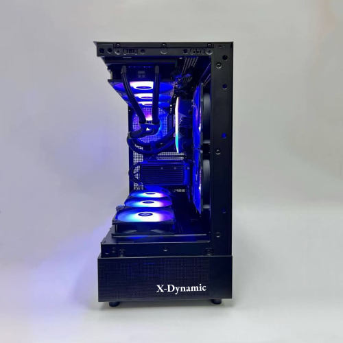 X-Dynamic Gaming PC GeForce RTX 5070-Liquid Cooling- AMD Ryzen7 9700X 8-Core /32GB DDR5 / M.2 1TB SSD/ 850w 80+ Gold PSU/ Win11 PRO - AI & VR Ready