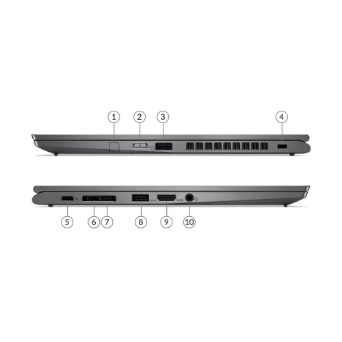 Refurbished - Lenovo ThinkPad X1 Yoga Gen 5 14" 2 in 1 Touchscreen Laptop (Intel Core i5-10310U, 16GB RAM, 512GB NVMe) - Windows 11 Pro