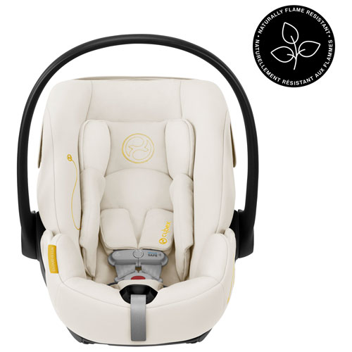 Cybex Cloud G Lux Comfort Extend Rear-facing Infant Car Seat - Seashell Beige