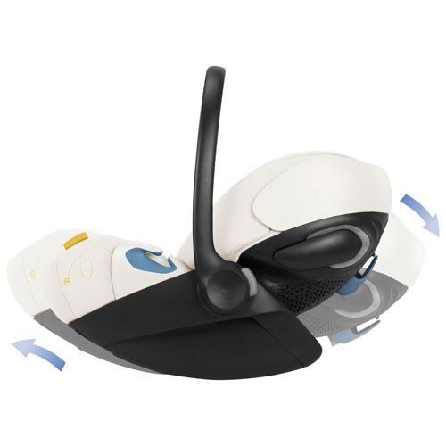 Cybex Cloud G Lux Comfort Extend Rear-facing Infant Car Seat - Seashell Beige