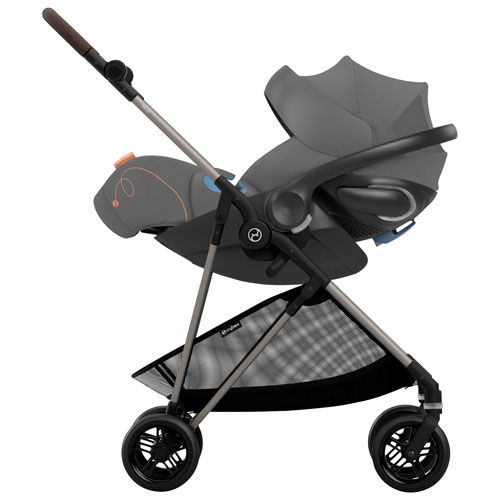 Siège d'auto pour bébé orienté vers l'arrière Cloud G Lux Comfort Extend de Cybex - Gris lave