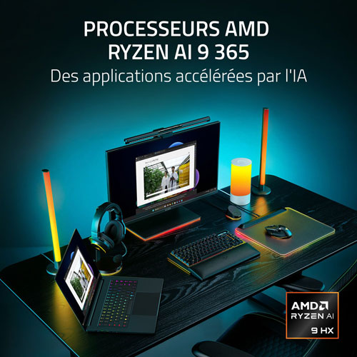 Portable de jeu de 16 po Blade de Razer - Noir