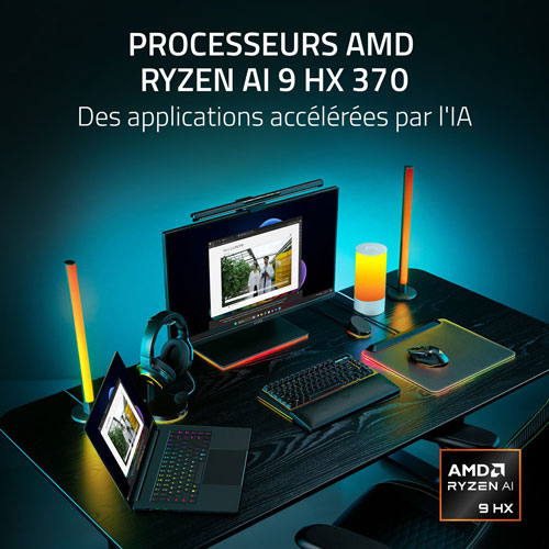 Portable de jeu de 16 po Blade de Razer - Noir