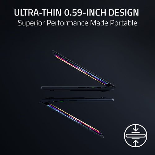 Portable de jeu de 16 po Blade de Razer - Noir