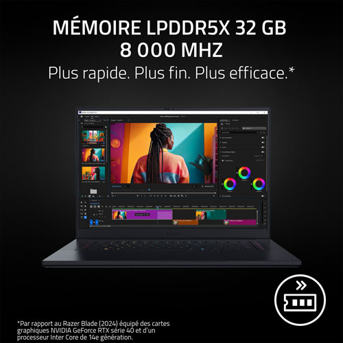 Razer Blade 16" Copilot+ PC Laptop - Black