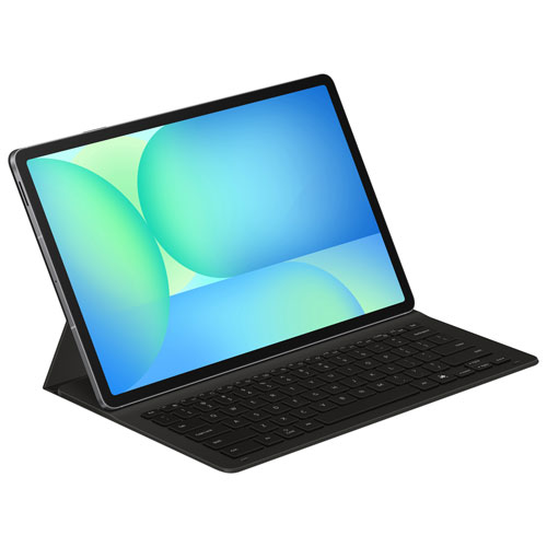 Samsung Book Cover Keyboard Slim Case with AI Key for Galaxy S10 FE+ (Plus) - Black