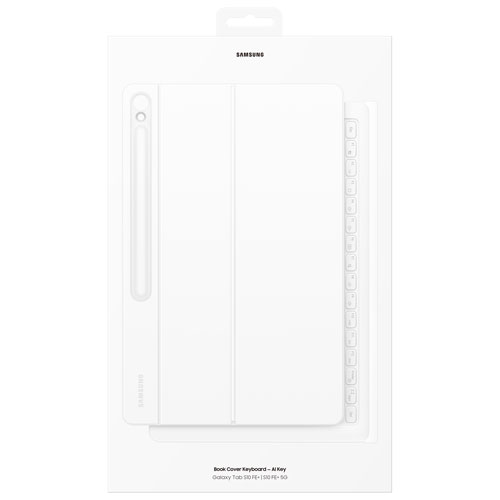 Samsung Book Cover Keyboard Case with AI Key for Galaxy S10 FE+ (Plus