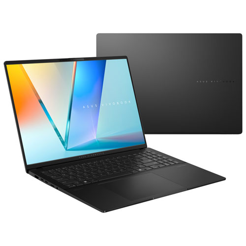 ASUS Vivobook S16 16" Laptop - Neutral Black (Intel Core Ultra 7 255H/32GB RAM/1TB SSD)