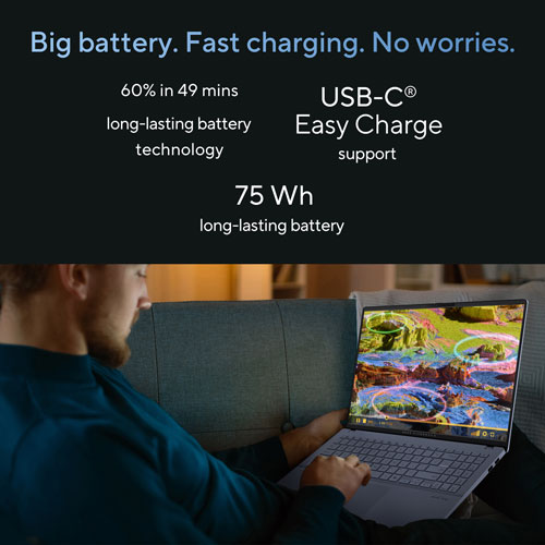 ASUS Vivobook S16 16" AI Laptop - Neutral Black