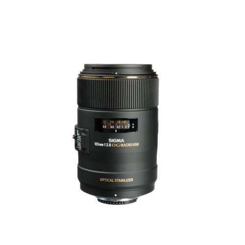 Objectif macro 105&nbsp;mm f/2,8 EX DG OS HSM de Sigma pour appareil photo F de Nikon