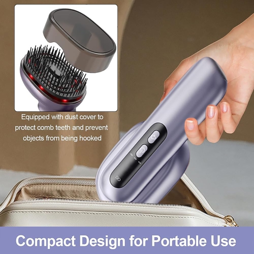 Electric Scalp Massage Comb, Portable Scalp Massager Electric, Unique Essential Oil Atomization Function, Relieve Head Pressure
