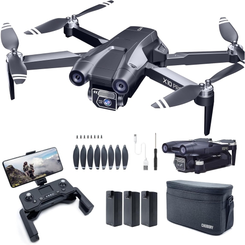 Image 1 of 5.. CHUBORY X10 PRO GPS Drone with Camera for Adults 4K UHD
