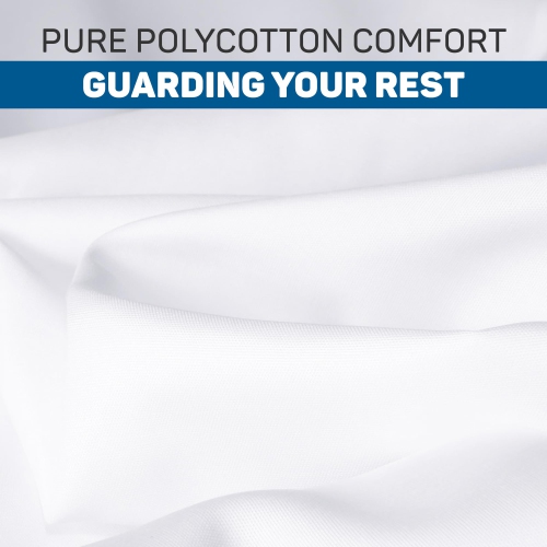 Canadian Linen Cotton Envelope Pillow Protector Sleeve Encasement 20"x26" Standard 2 pack Soft Breathable Noiseless Cooling Home Bed Bug Proof Fabric