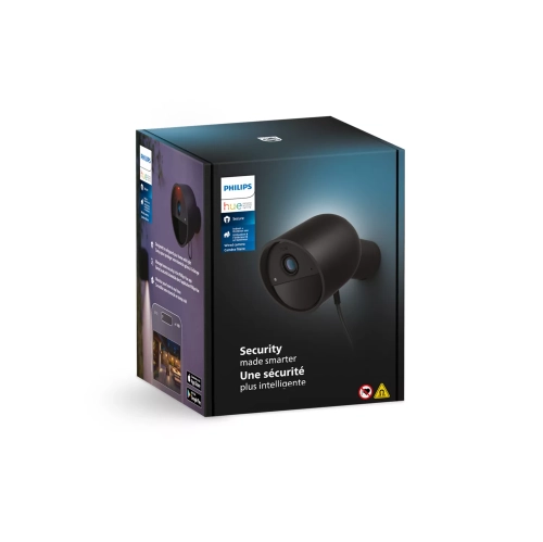 Philips Hue Secure Cam Wired | Black NAM 1pk