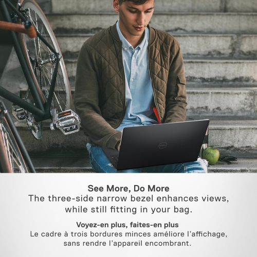 Dell Inspiron 3520 15.6" FHD Laptop - Intel Core i5-1235U - 16GB DDR4 - 512GB NVMe SSD - Intel Iris Xe - Windows 11 Home - Black by DELL - Refurbished condition - Image 4