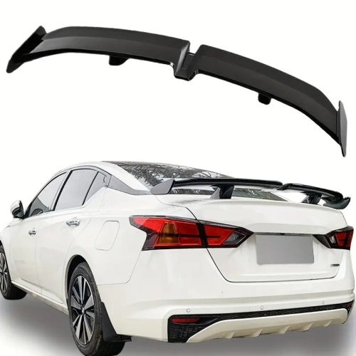 Universal Rear Spoiler & Super Loud 12V Car Horn Kit
