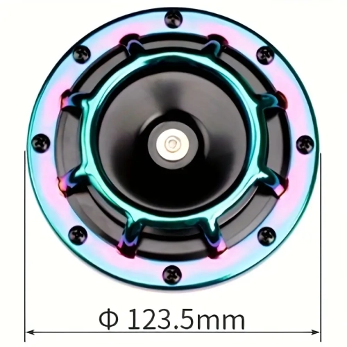 Universal Rear Spoiler & Super Loud 12V Car Horn Kit