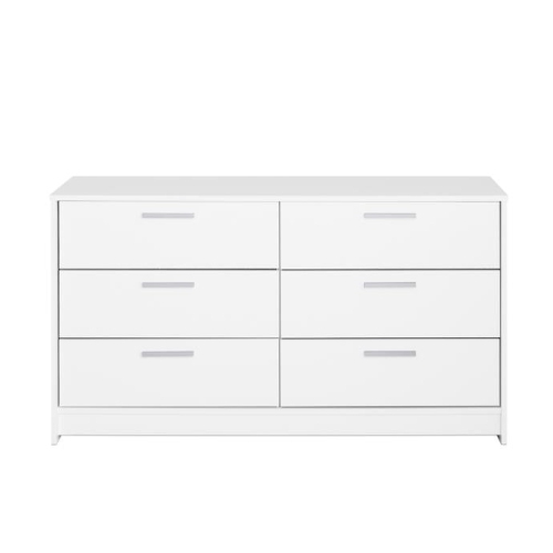 MODUBOX  Studio Essentials 6-Drawer Dresser (White)
