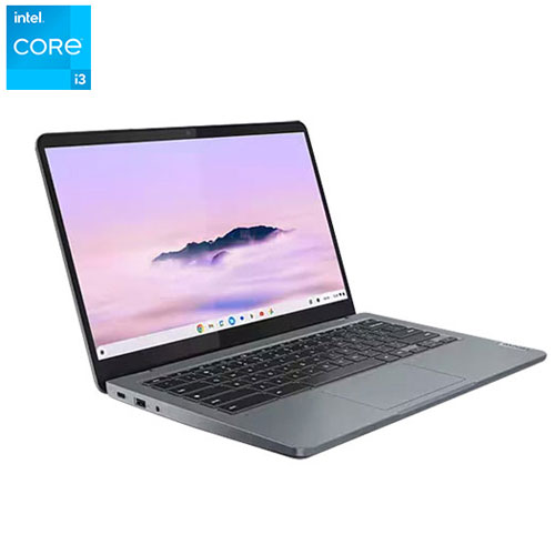 Lenovo Slim 3i 14" Chromebook Plus - Storm Grey (Intel Core i3-N305/8GB RAM/128GB SSD/Chrome OS)