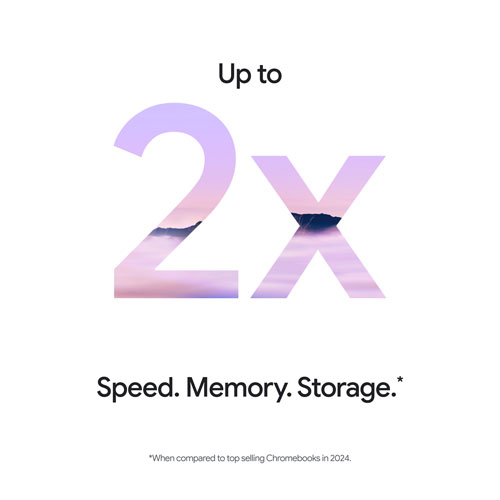 Chromebook Plus de 14 po Slim 3i de Lenovo avec 12 mois de forfait Google AI Pro -