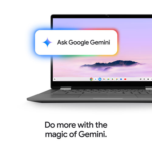 Chromebook Plus de 14 po Slim 3i de Lenovo avec 12 mois de forfait Google AI Pro -