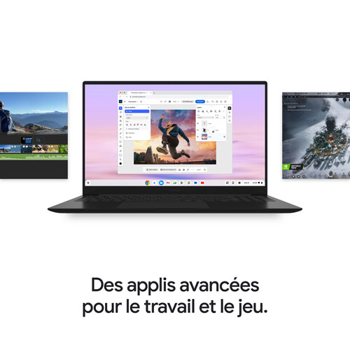 Chromebook Plus de 14 po Slim 3i de Lenovo avec 12 mois de forfait Google AI Pro -