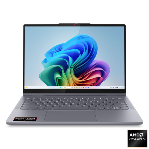 Portable à écran tactile 2-en-1 IdeaPad 5 de 14 po Copilot+ PC de Lenovo - Gris luna