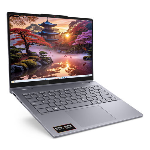 Portable à écran tactile 2-en-1 IdeaPad 5 de 14 po Copilot+ PC de Lenovo - Gris luna