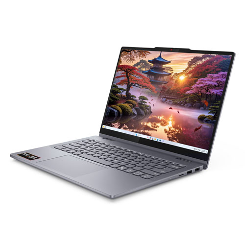 Portable à écran tactile 2-en-1 IdeaPad 5 de 14 po Copilot+ PC de Lenovo - Gris luna