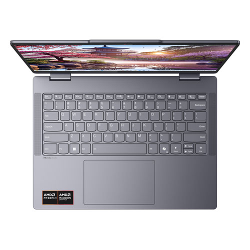 Portable à écran tactile 2-en-1 IdeaPad 5 de 14 po Copilot+ PC de Lenovo - Gris luna