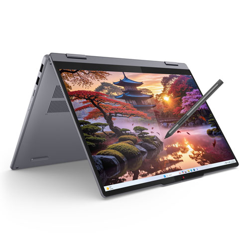 Portable à écran tactile 2-en-1 IdeaPad 5 de 14 po Copilot+ PC de Lenovo - Gris luna