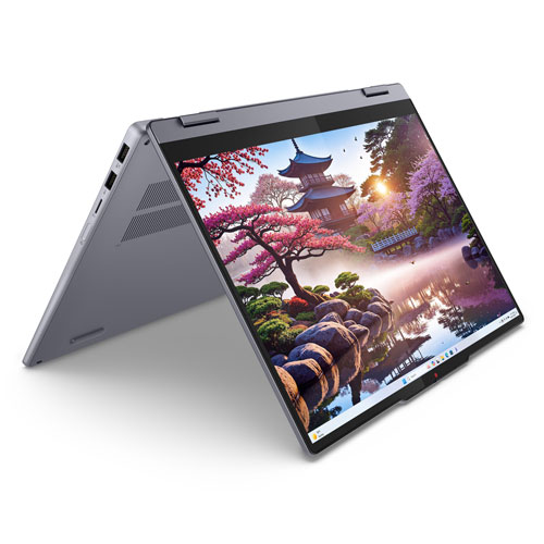 Portable à écran tactile 2-en-1 IdeaPad 5 de 14 po Copilot+ PC de Lenovo - Gris luna