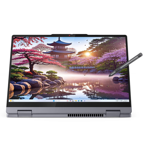 Portable à écran tactile 2-en-1 IdeaPad 5 de 14 po Copilot+ PC de Lenovo - Gris luna