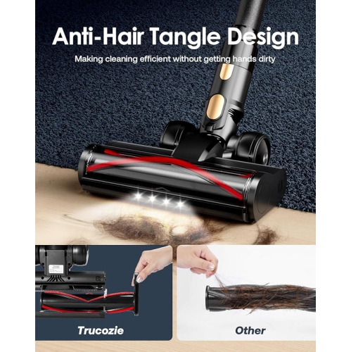 "PowerMax 45Kpa Cordless Vacuum – 50Min, Self-Standing, 8-in-1 Cleaner