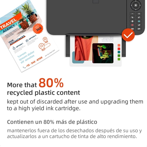 Pitooler 245XL Ink Cartridge Replacement for Canon PG-245/243 Black - Compatible with Pixma TS3420, TR4520, MX492, and more