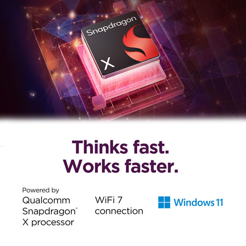 Lenovo IdeaPad Slim 3x 15.3" Copilot+ PC Laptop - Luna Grey