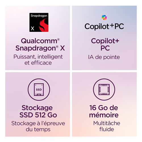 Lenovo IdeaPad Slim 3x 15.3" Copilot+ PC Laptop - Luna Grey