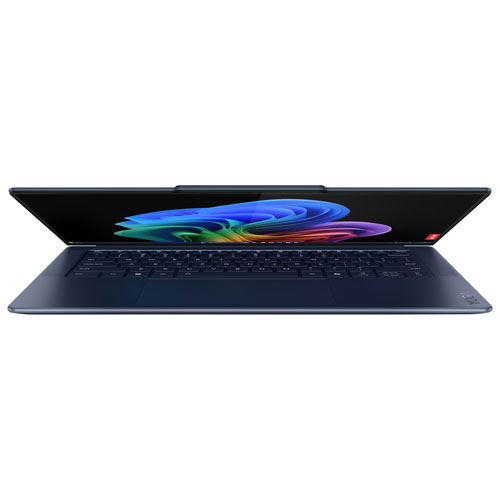 Portable à écran tactile de 14,5 po Yoga Slim 7x Copilot+ PC de Lenovo - Bleu cosmique
