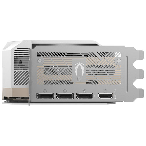 ZOTAC Gaming GeForce RTX 5080 Solid Core OC White Edition 16GB GDDR7 Video Card