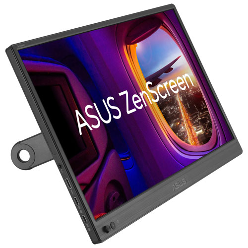 Image 1 de 12.. Moniteur portatif DEL USB IPS HD intégrale 60 Hz 5 ms GÀG 15,6 po ZenScreen d'ASUS